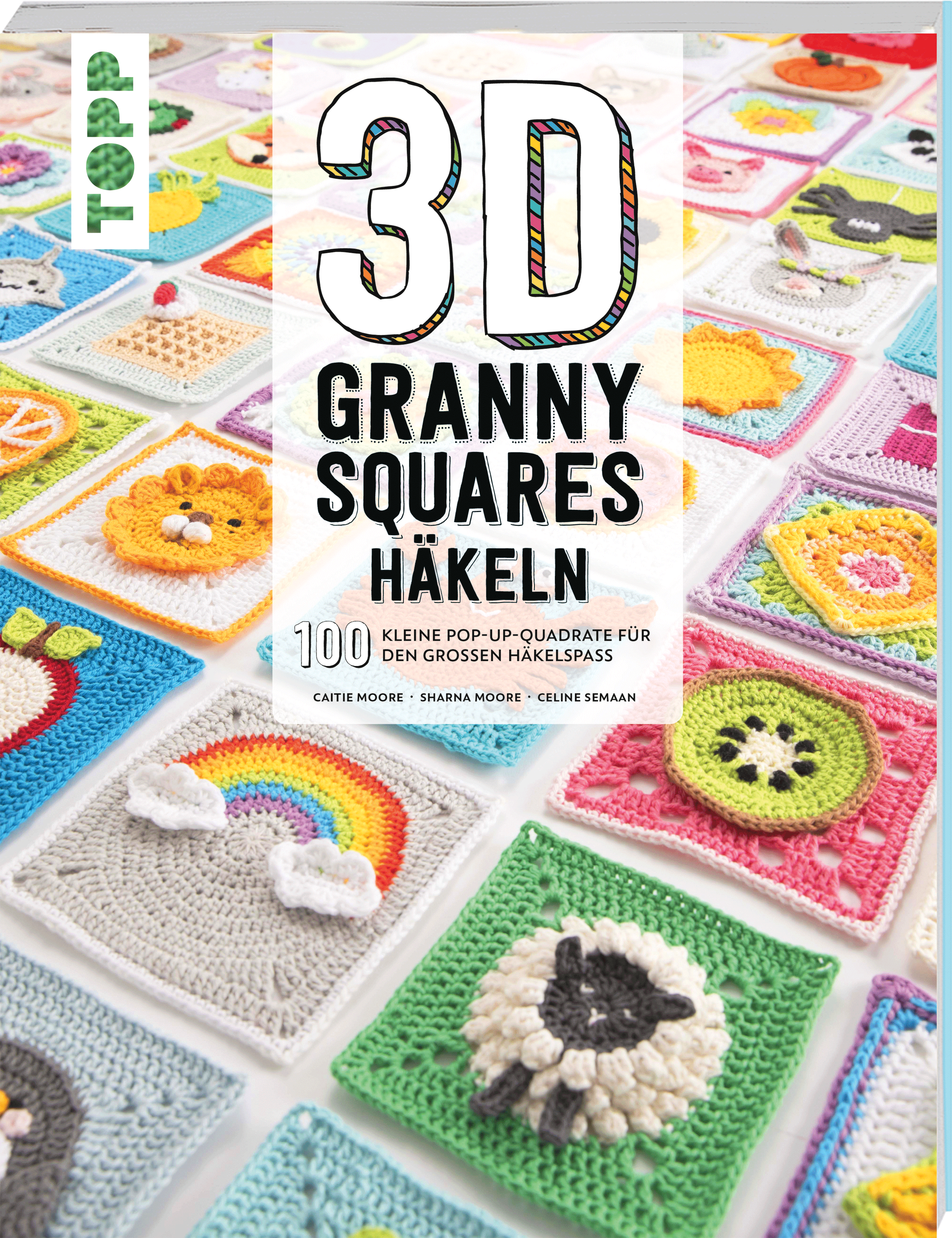 3D Granny Squares häkeln