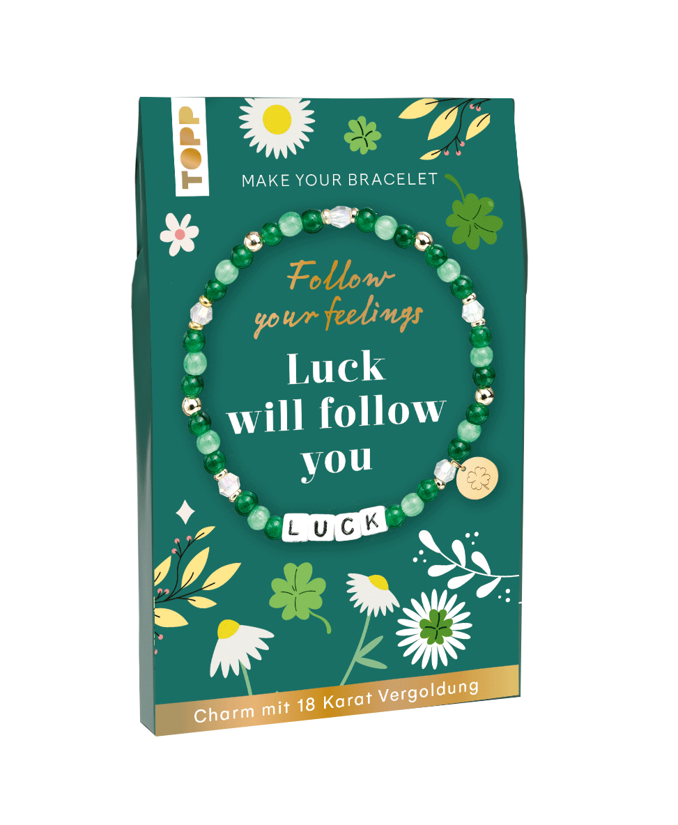 Follow your Feelings - Make your bracelet - Schmuckset Luck