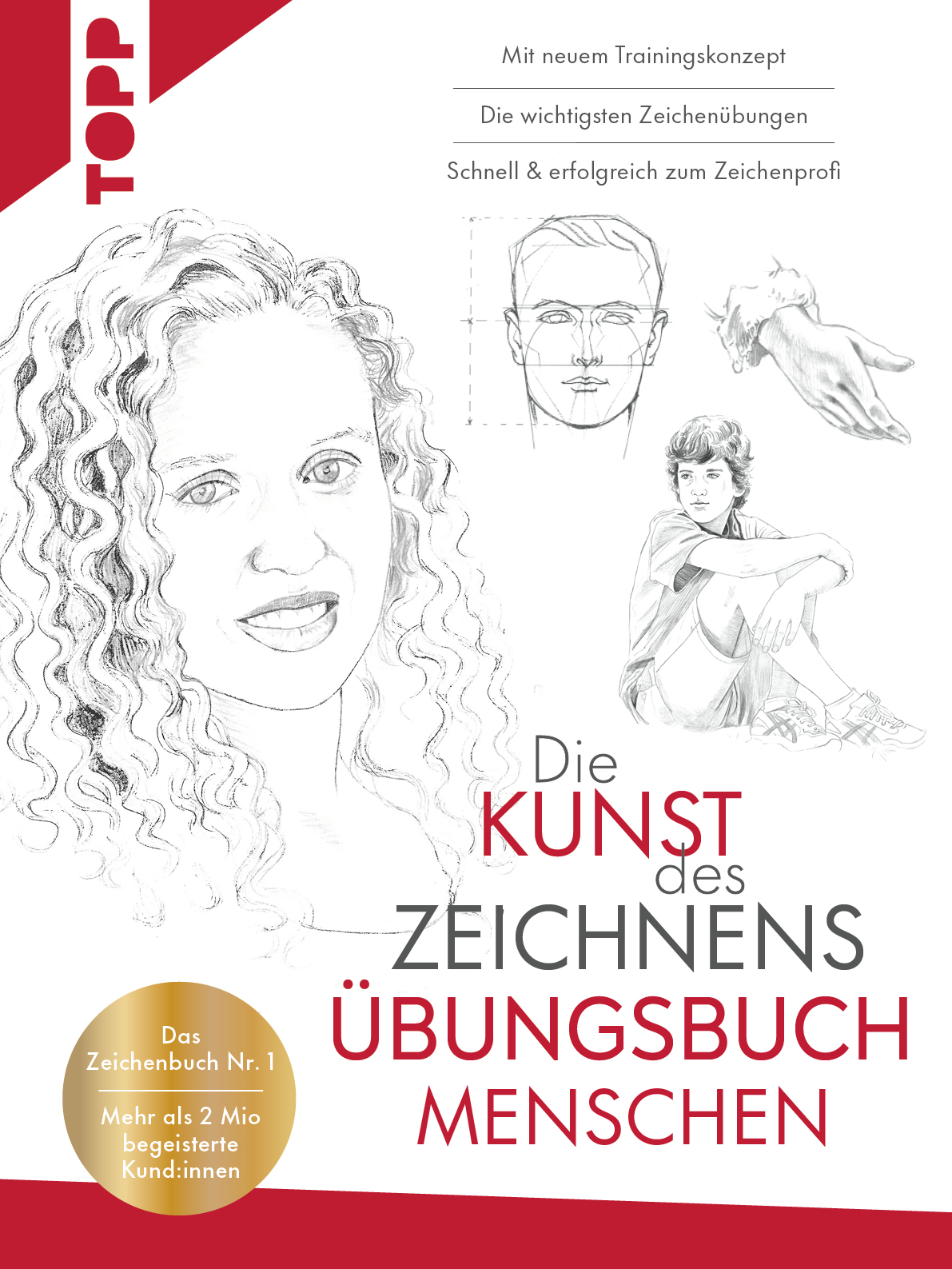 Die Kunst des Zeichnens Übungsbuch - Menschen. Mit neuem Trainingskonzept