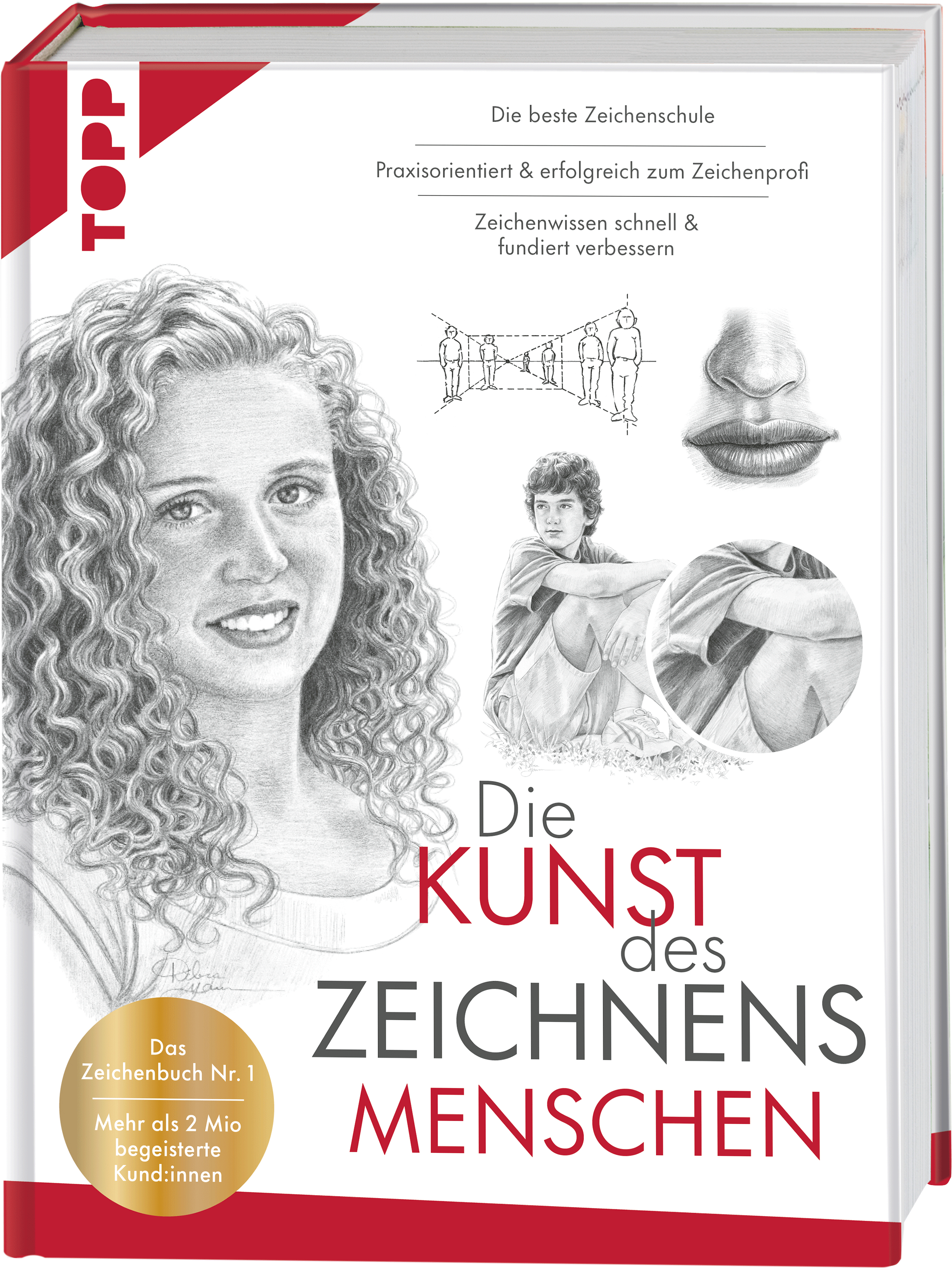 Die Kunst des Zeichnens Menschen. Die beste Zeichenschule