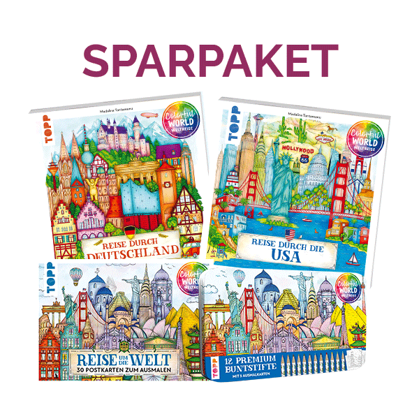 Colorful World Weltreise Sparpaket