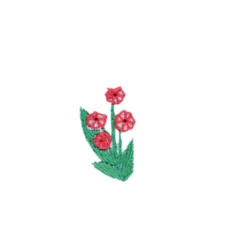 . Anleitung Rote Blumen