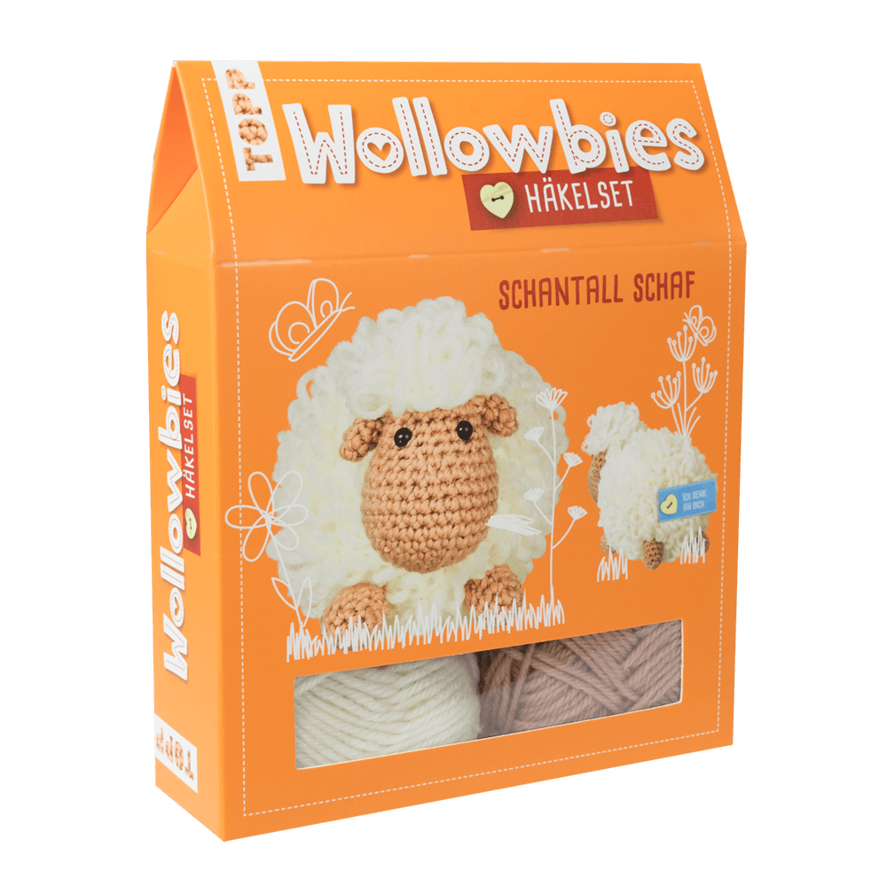 Wollowbies Häkelset Schaf