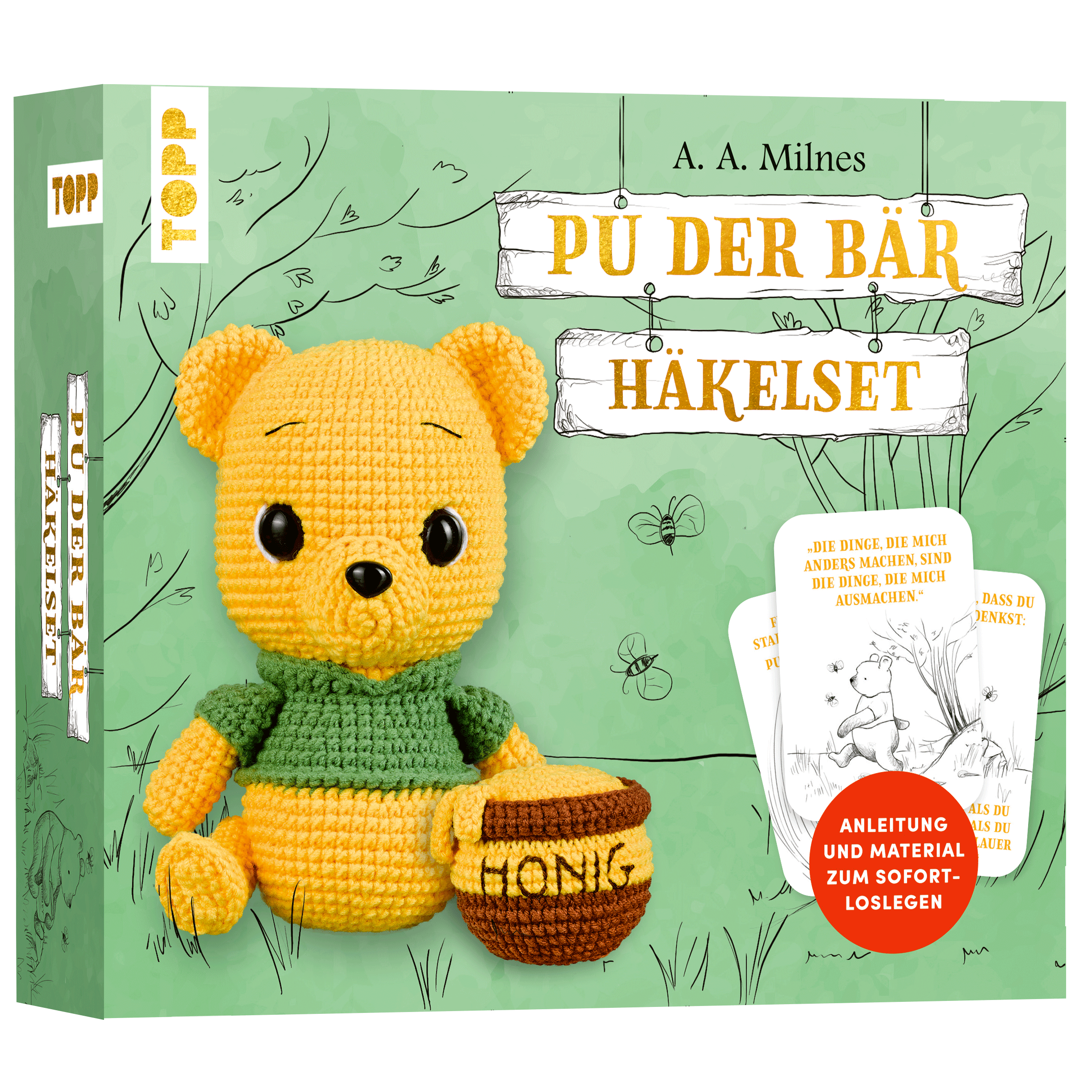 Pu der Bär Häkelset
