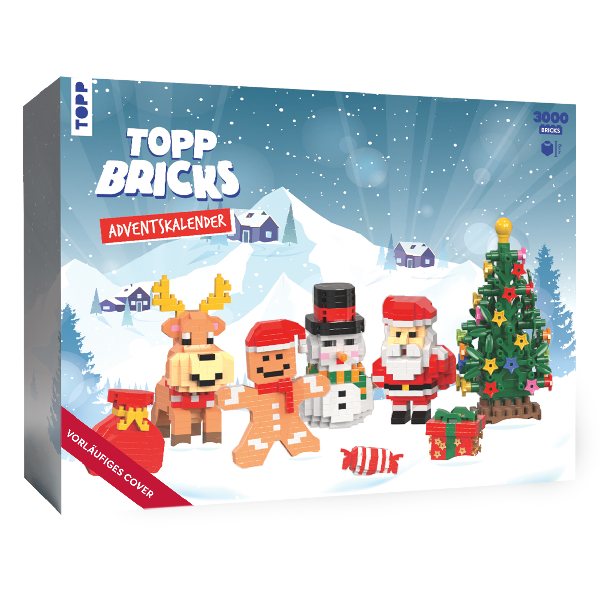 Mini-Klemmbausteine Adventskalender - 24 Tage Bauspaß für Groß und Klein