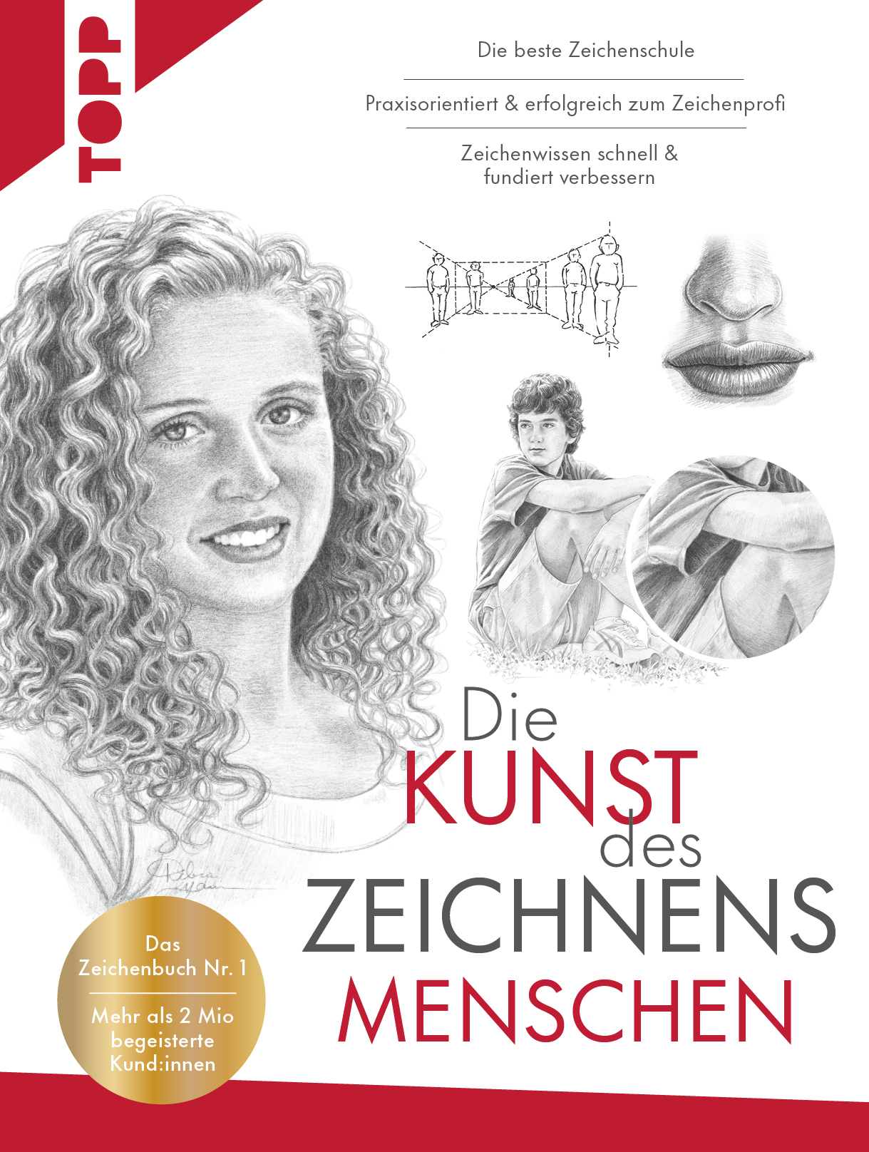 Die Kunst des Zeichnens Menschen. Die beste Zeichenschule