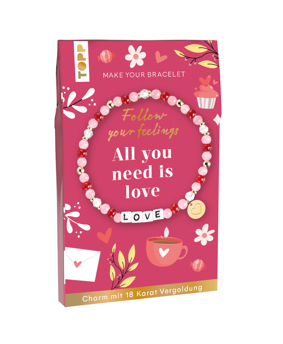 Follow your Feelings - Make your bracelet - Schmuckset Love