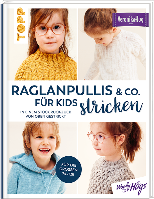Raglanpullis & Hug Kids stricken von Buch Neues Co. Veronika | für