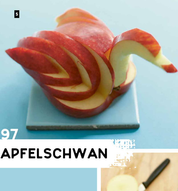Kuechen Hack: Apfelschwan