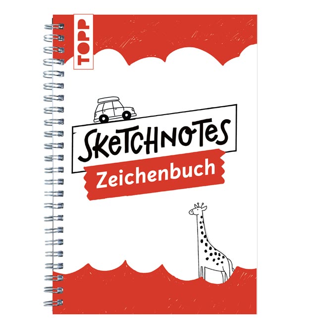 Sketchnotes lernen mit Nadine Roßa - Die wunderbare Kreativbox - Zeichenbuch
