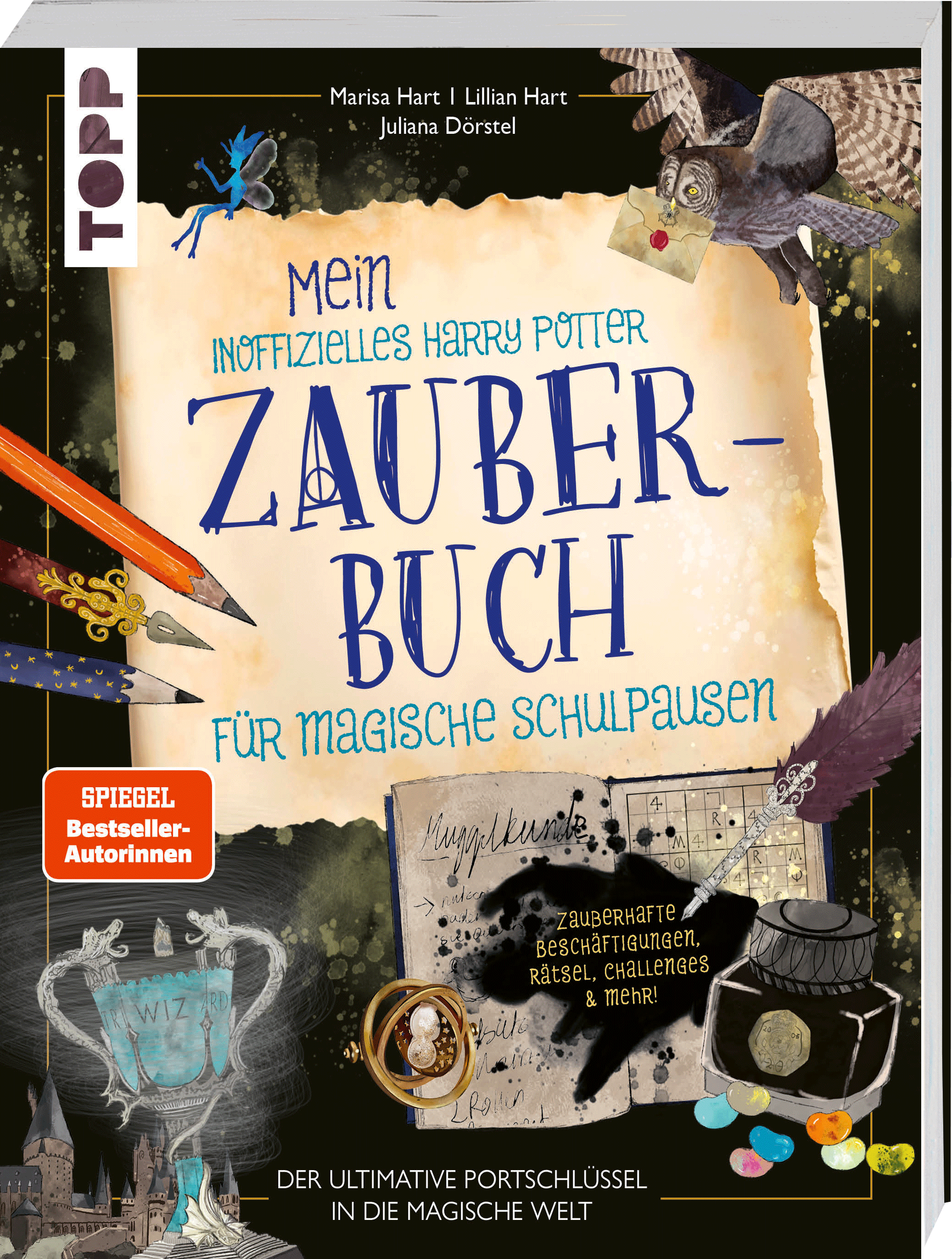 Mein inoffizielles Harry-Potter-Zauberbuch für magische Schulpausen. Zauberhafte Beschäftigungen, Rätsel, Challenges und mehr. Mein inoffizielles Harry-Potter-Zauberbuch für magische Schulpausen. Zauberhafte Beschäftigungen, Rätsel, Challenges und mehr.