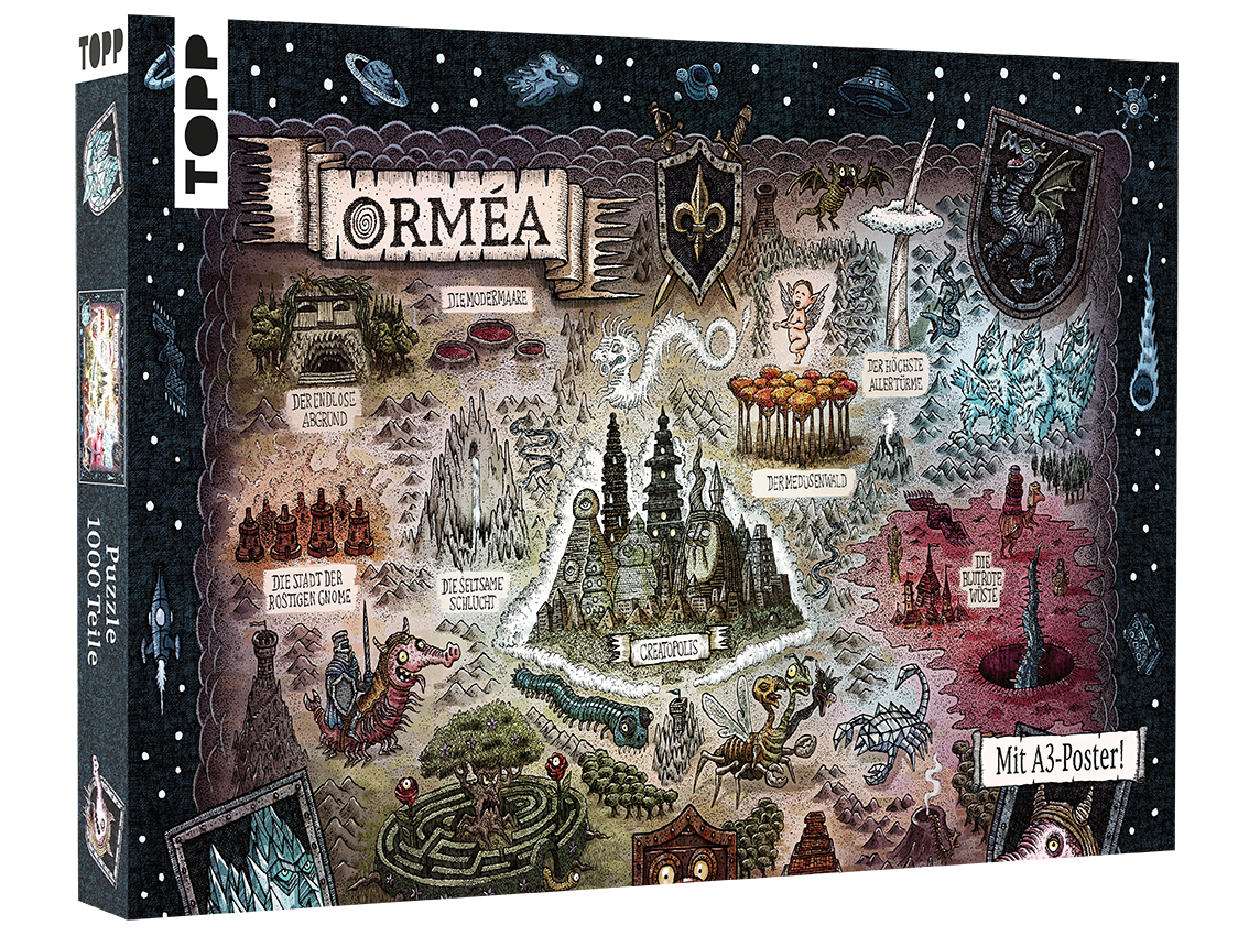Orméa - das offizielle Puzzle aus der Zamonien-Welt von Walter Moers