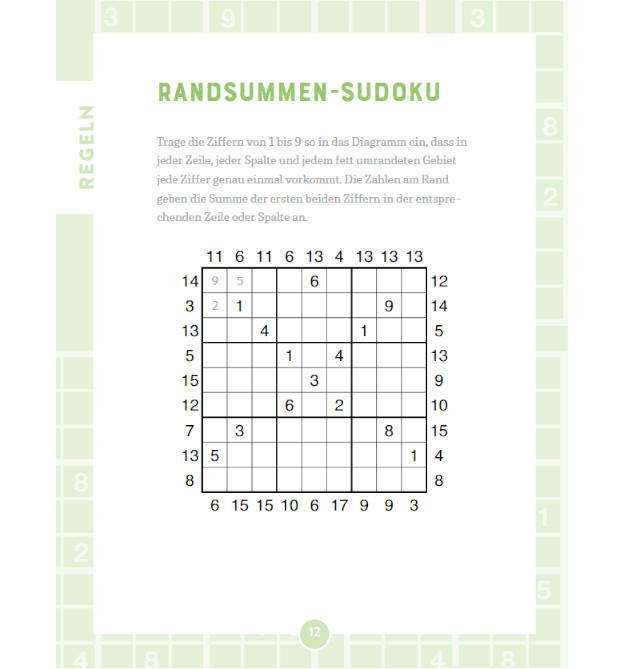 Sudoku Variante aus Buch