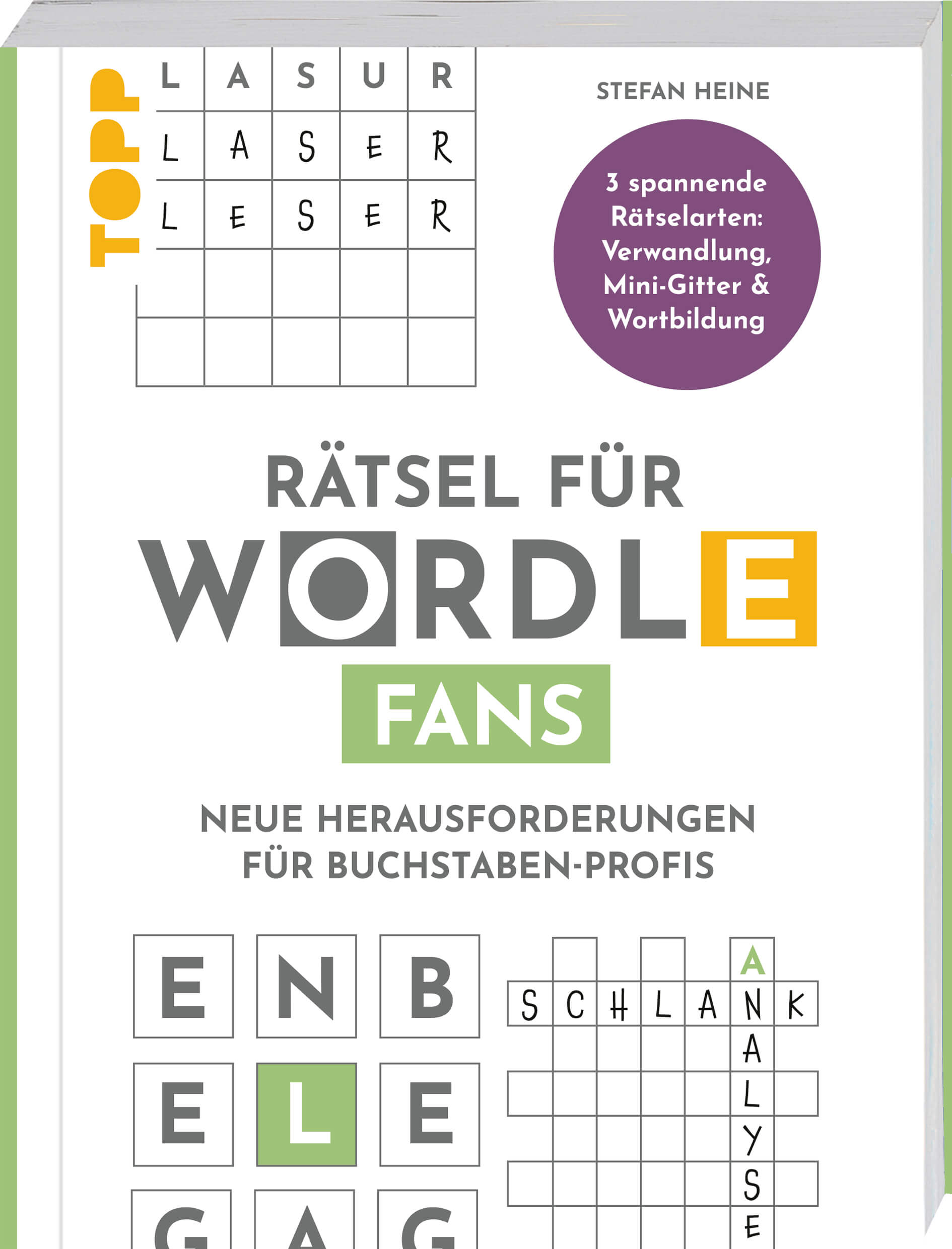 Cover Buch "Rätsel für Wordle Fans"