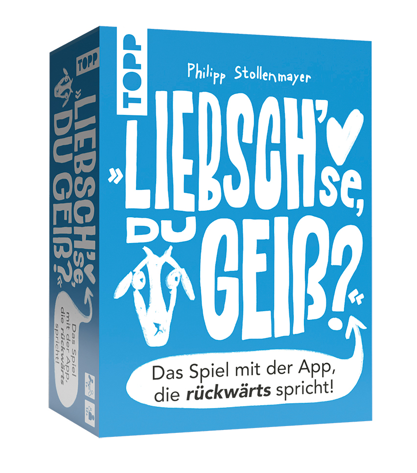 Liebsch'se, du Geiß? Das Spiel mit der App, die rückwärts spricht!