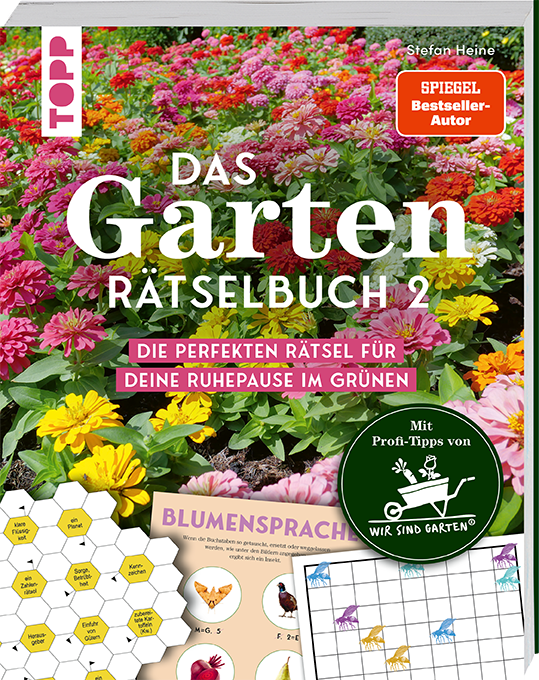 Das Garten-Rätselbuch 2 – Mit Profi-Tipps rund ums Gärtnern