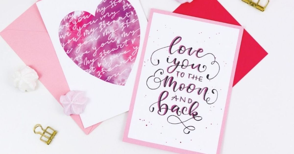 Kreative Ideen zum Valentinstag: Basteln mit unseren Design Paper Block