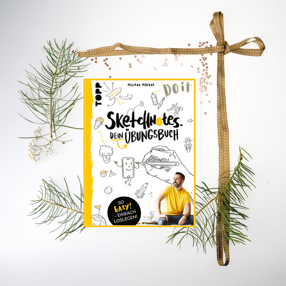 Geschenkset Sketching mit Mister Maikel