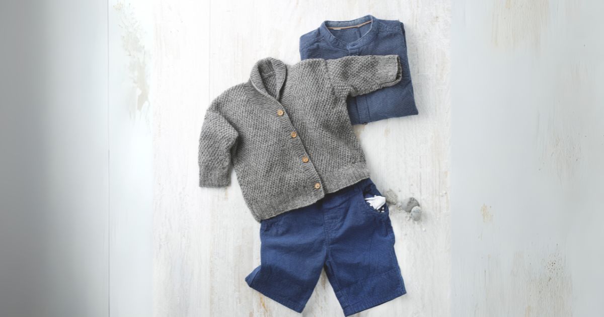 Süße Babyjacke stricken: Anleitung