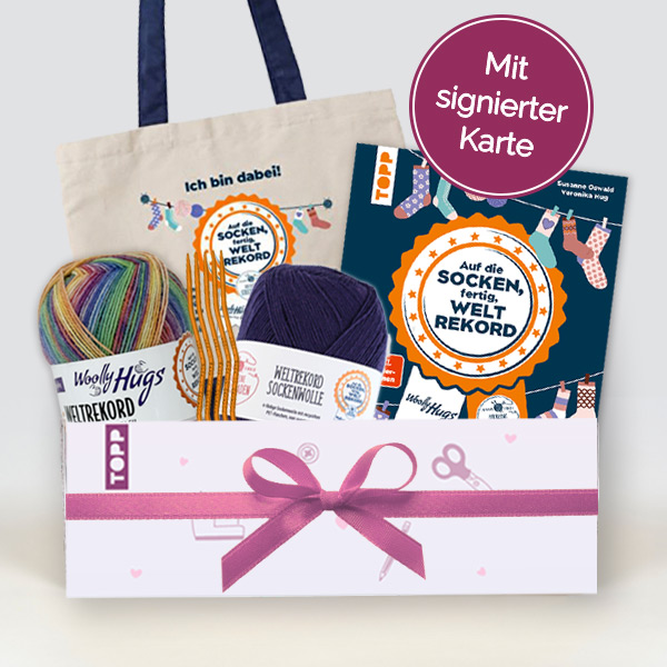 Geschenkset zum Socken-Weltrekord