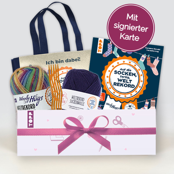 Geschenkset zum Socken-Weltrekord