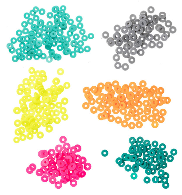 Katsuki Perlen in sechs verschiedenen Farben