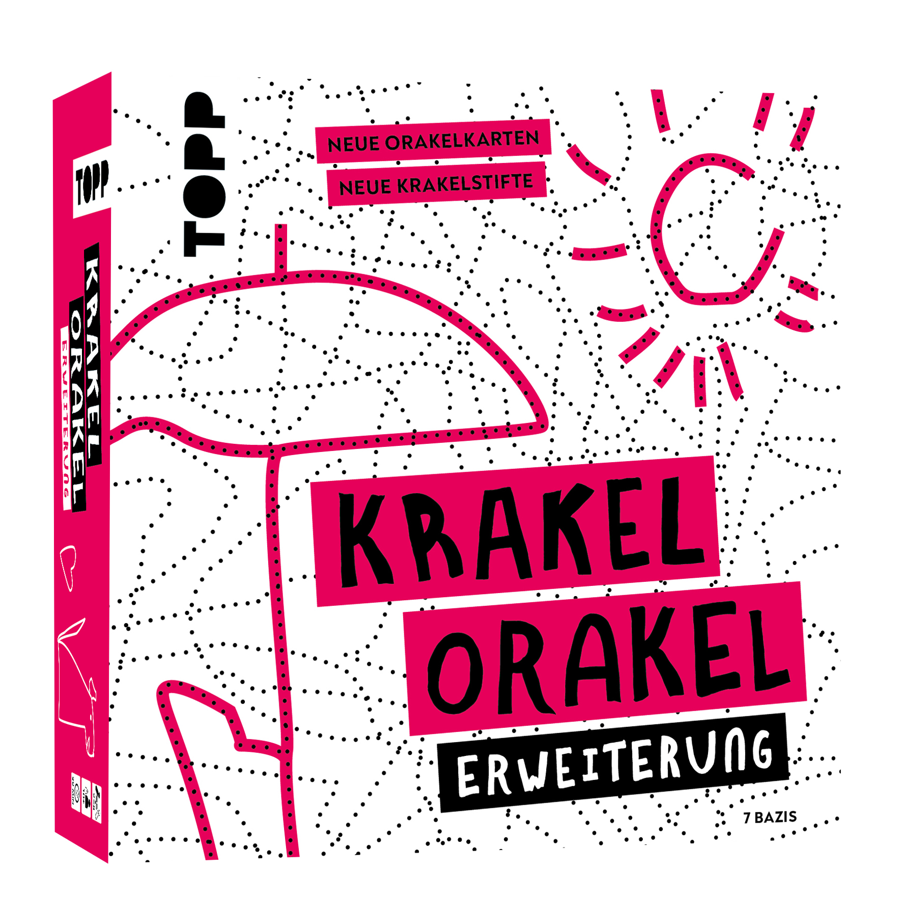 Krakel-Orakel Erweiterung – Neue Orakelkarten, neue Krakelstifte