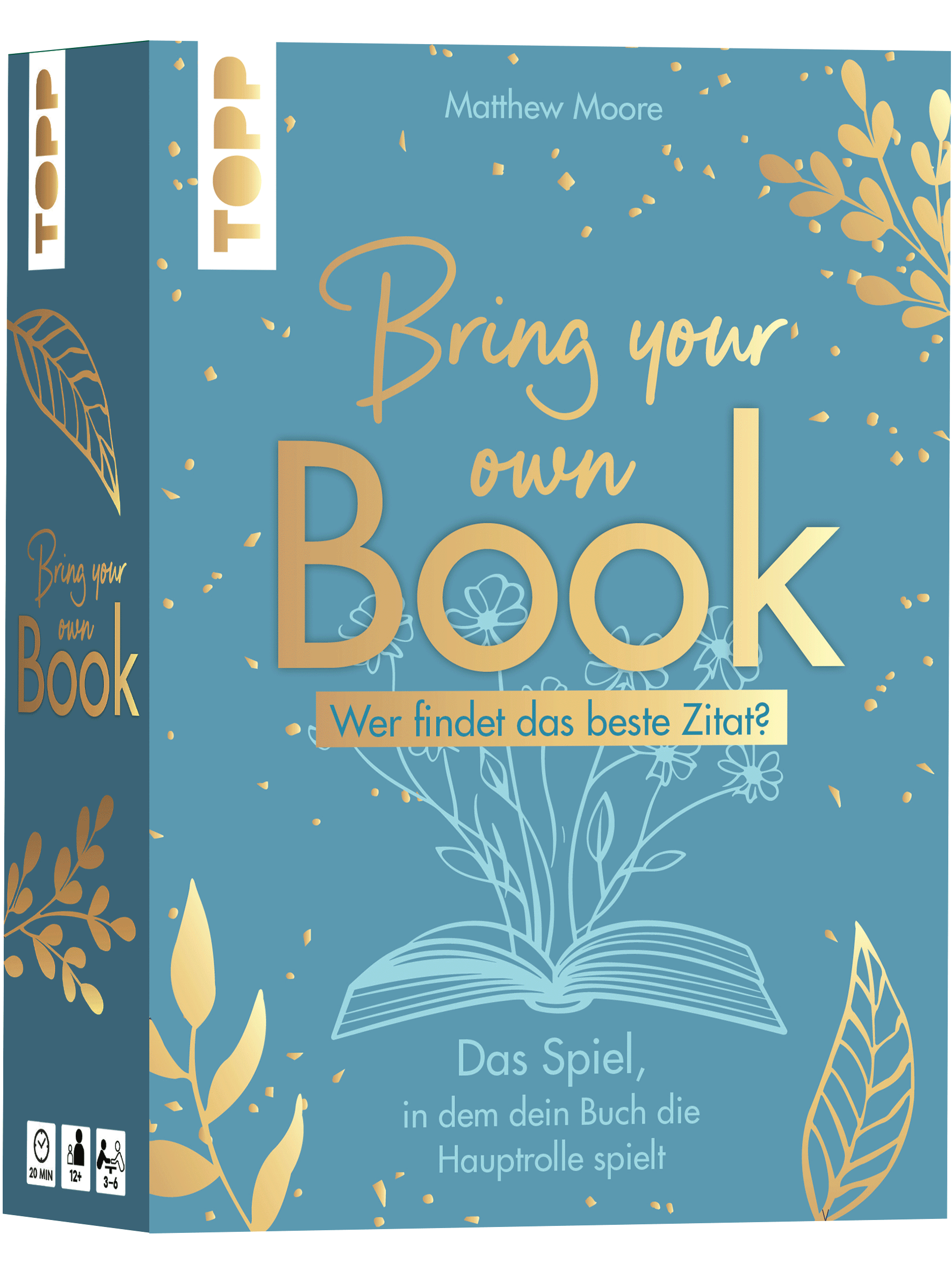 Bring your own Book – Booklove Edition. Das Spiel in dem dein Buch die Hauptrolle spielt!