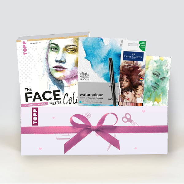 Geschenkset Porträt zeichnen lernen