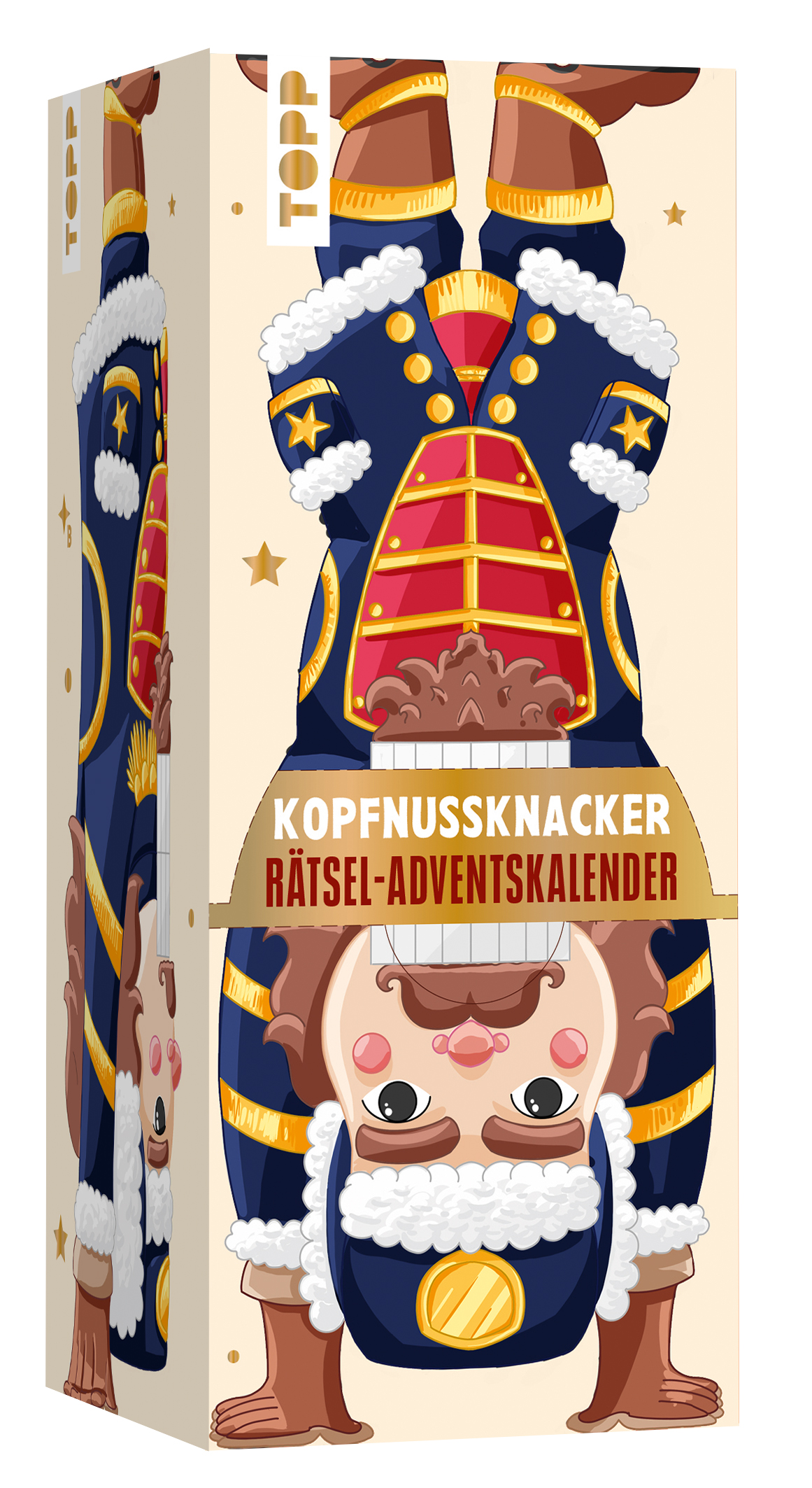 Kopfnussknacker – Rätsel-Adventskalender (blaue Edition – 2026)