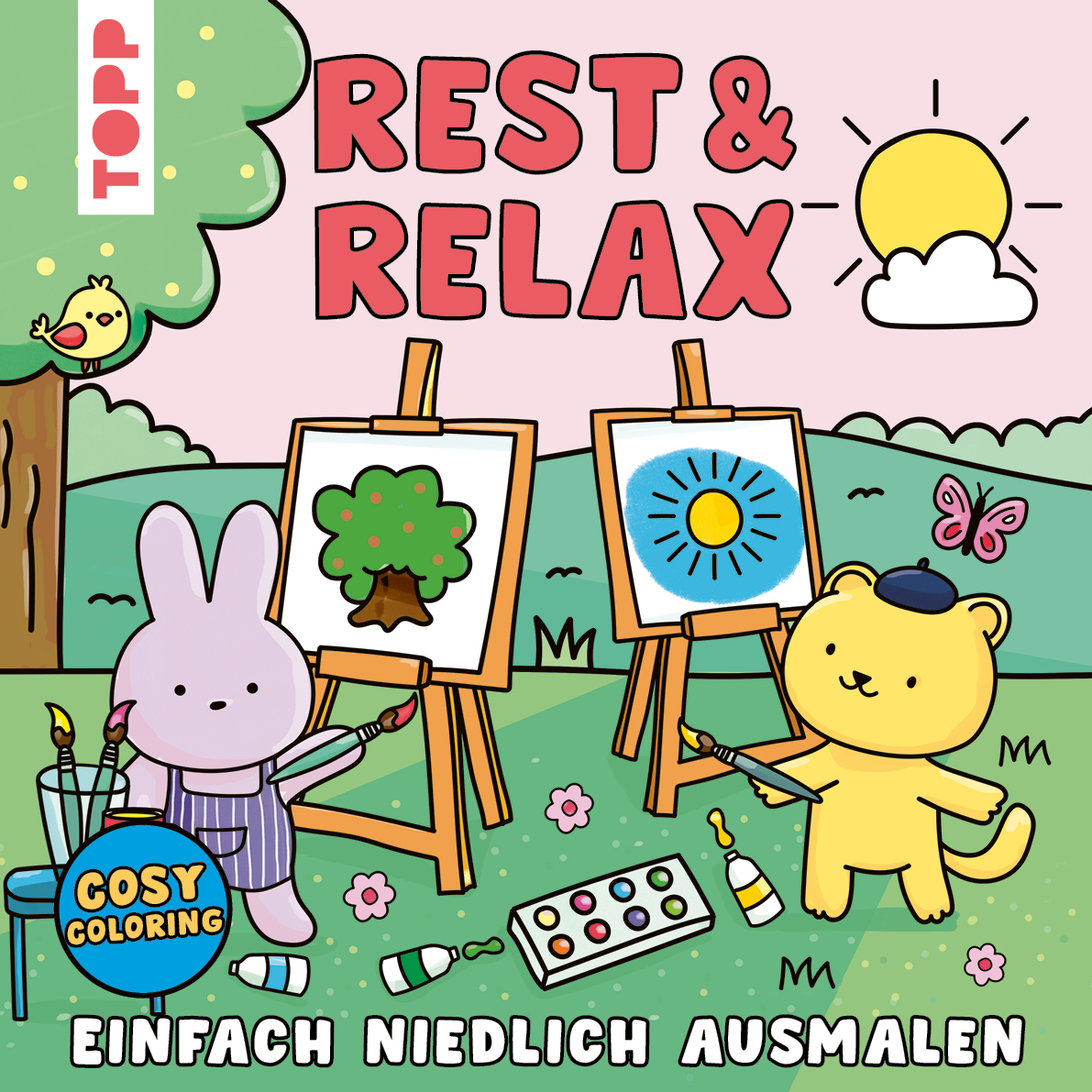 Cosy Coloring - Rest & Relax