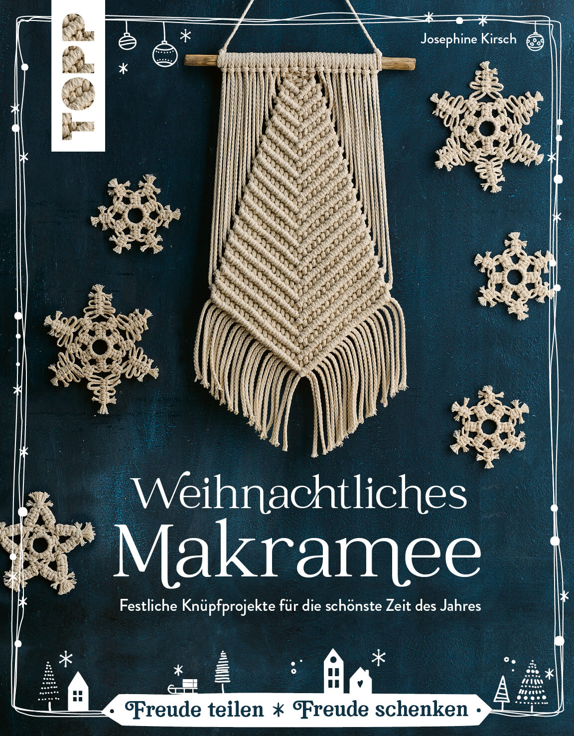 Weihnachtliches Makramee von Josephine Kirsch