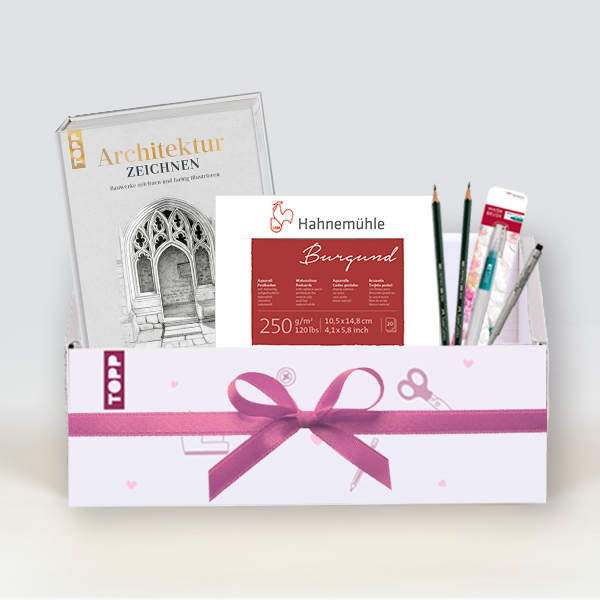 Geschenkset Architektur zeichnen