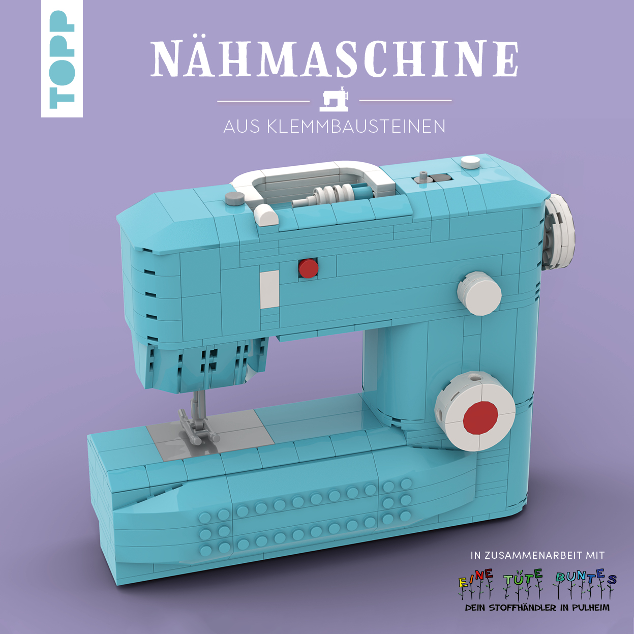 Nähmaschine aus Klemmbausteinen