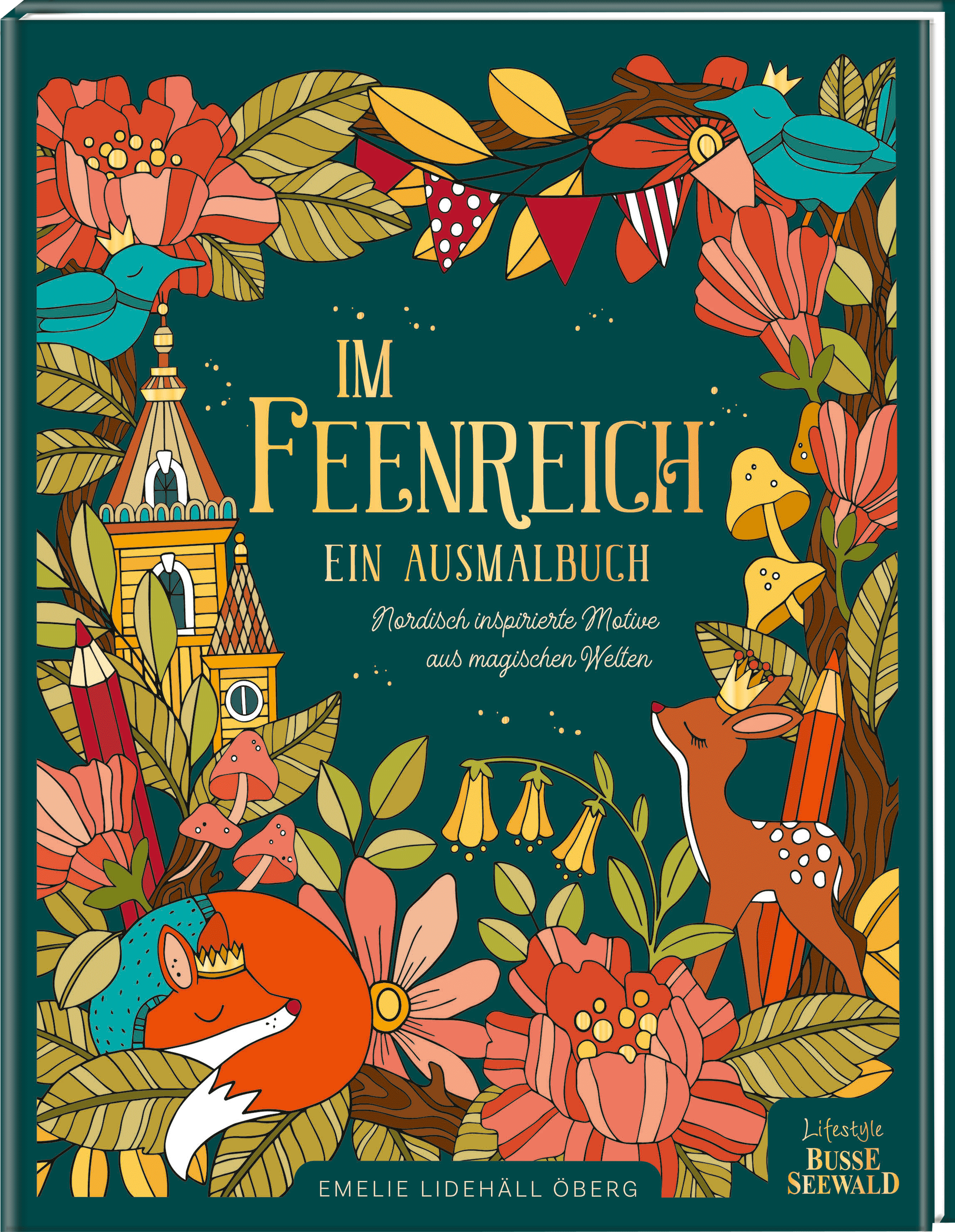Im Feenreich. Ein Ausmalbuch.