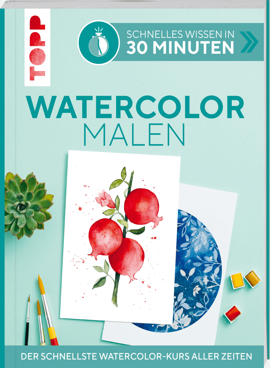 Aquarell Motive - Vorlagenmappe von Unakritzolina | TOPP
